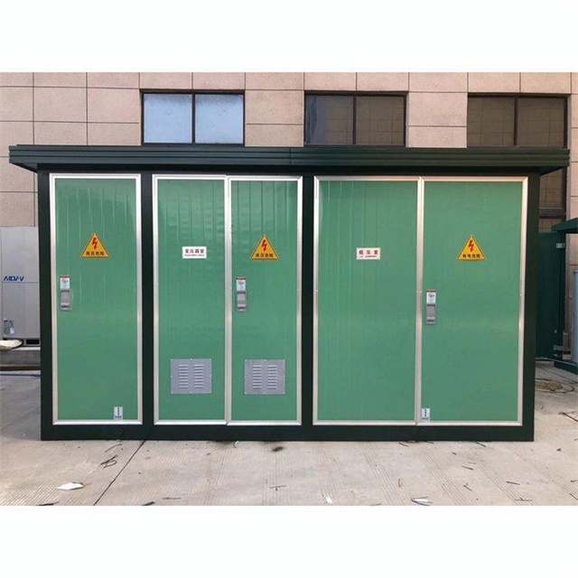 雁江1600KVA欧式箱式变压器